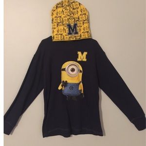 “FIRM”Minion hat and shirt